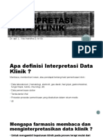 INTERPRETASI DATA KLINIK