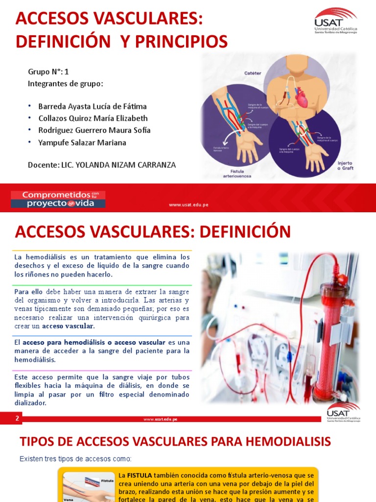 Accesos vasculares pdf hemodi lisis especialidades medicas