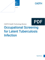 Occupational Screening For Latent Tuberculosis Infection