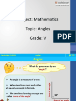 1 Cambridge V Math Angles