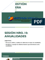 Excel gestión financiera: Anualidades