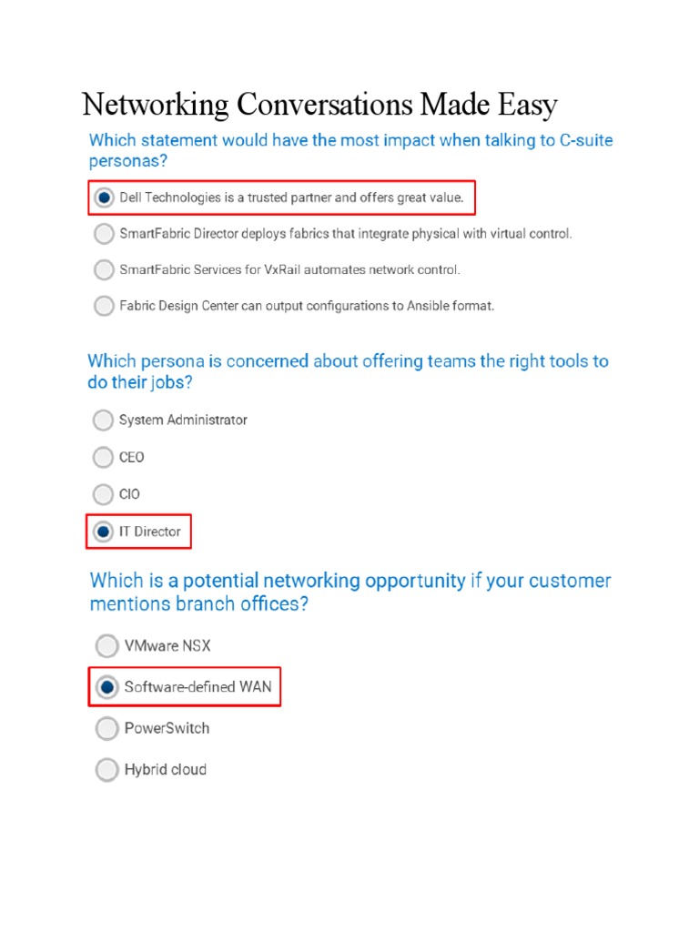Networking Conversations Made Easy PDF