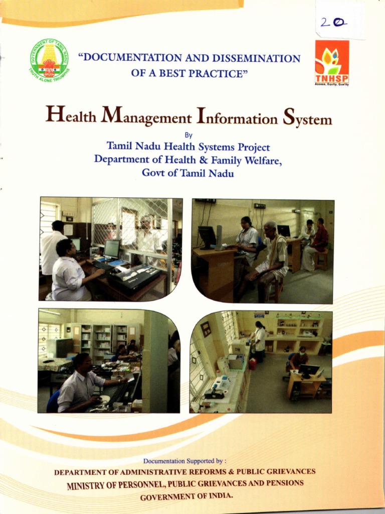 Health Management Information System PDF Health Care Medical