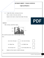 End of Term Revision Sheet Year 6 1