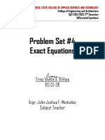 Problem Set 4 - Differential Equations