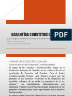 Garantías Constitucionales