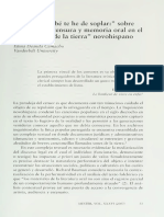 El Chuchumbé Te He de Soplar - Sobre Obsenidad Censura y Memoria Oral en El Primer Son de La Tierra Novohispano