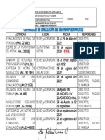 Cronograma de Finalizacion Del Segundo Periodo 2022 Corregido