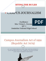 Campus Journalism Act of 1991