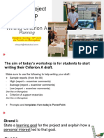 Criterion A Workshop Y10 7th June Period 5 6 PDF
