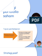 Strategi Portofolio Saham