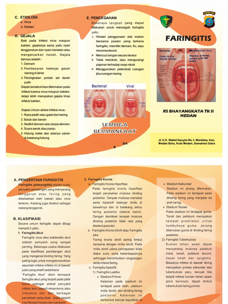 Gejala dan Pencegahan Faringitis | PDF