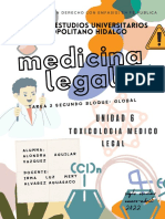 UNIDAD 6 Toxicologia - Medicina Legal - Alo