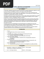 Year 11 Biology Unit Plan