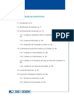 Analisis de Los Sustitutos