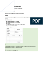 Business Documents: Invoice