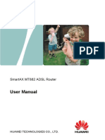 SmartAX MT882 ADSL Router User Manual