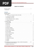 Beaeka General Business PLC Exploration Work Programme For Coal