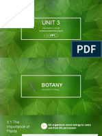 Unit 3 Photosynthesis M1