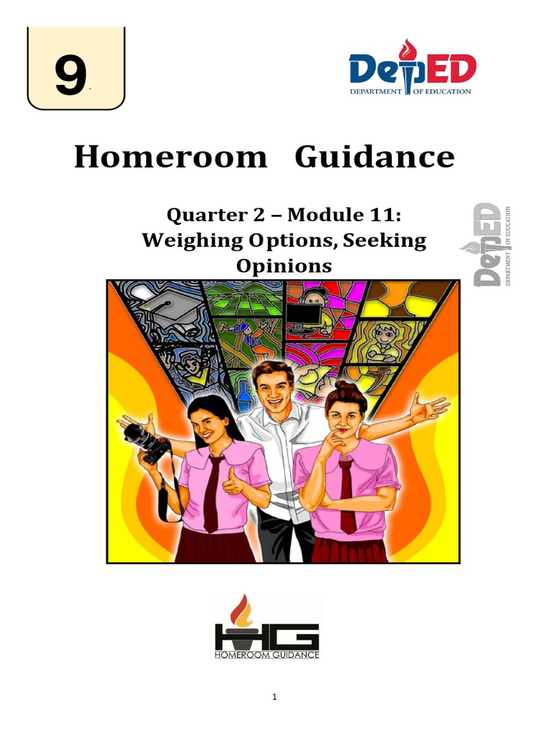 Hg Grade 9 Quarter 2 Module 11 Pdf Decision Making Choice