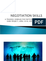 Negotiation Skills