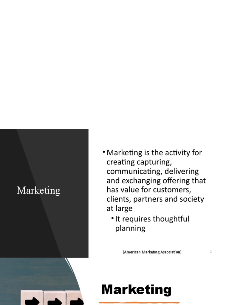Marketing 101 Pdf Marketing Market Analysis