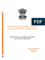 Compendium of Instructions for Covid 19 Testing Laboratory Second Edition Volume 2 06.07.2020