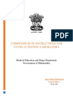 Compendium of Instructions For Covid 19 Testing Laboratory Second Edition Volume 2 06.07.2020