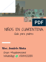 Niños en Cuarentena. Guía para Padres