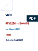 PR Med Harakat Introduction Economie SI Economie Et Gestion