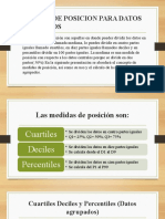 Medidas de Posicion para Datos Agrupados (Bianis y Geraldine)