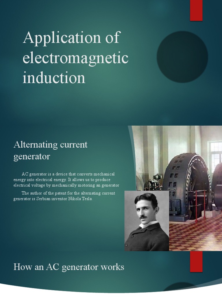 Induction PDF Electric Generator