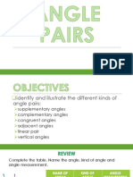 Angle Pairs