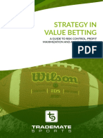 Strategy in Value Betting