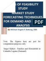 Market Study Forecasting Technique