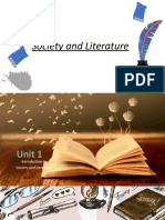 Society and Literature