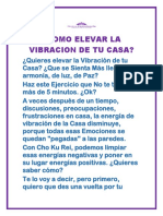 ¿Como Elevar La Vibracion de Tu Casa?