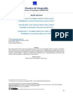 GEOGRAFIA E ANTIRRACISMO NA EDUCAÇÃO-Possibilidades No Ensino Fundamental A Partir Da BNCC