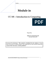 Module 1 CC 101