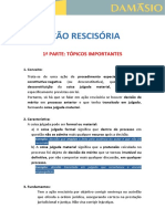 Ação rescisória: conceito, características e fundamentos