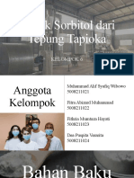 Pabrik Sorbitol Dari Tepung Tapioka