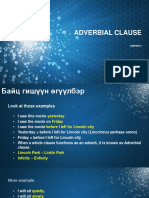 19 Adverbial Clause 1