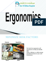 Ergonomics Guide to Minimizing Risk Factors