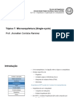 Topico - 07 (Microarquitetura Single-Cycle)