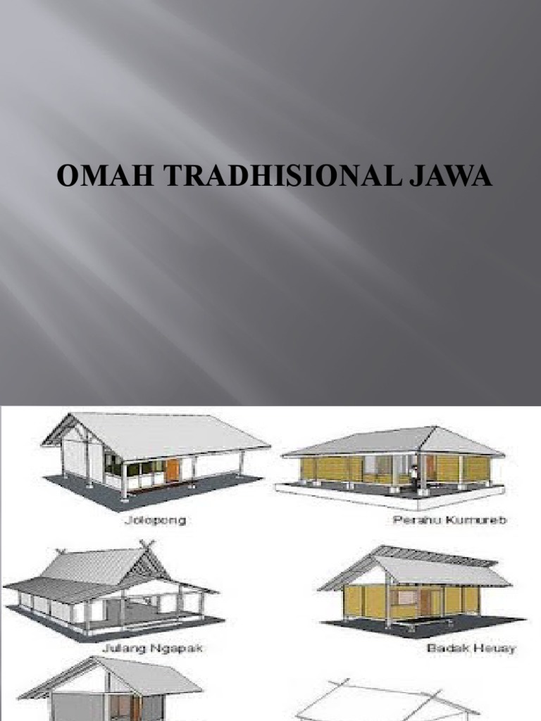 Contoh Gambar Rumah Adat Jawa | PDF