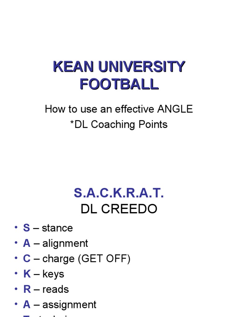 Kean University Football PDF American Football Gridiron Football