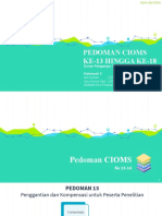 Kelompok 3 - Pedoman CIOMS 13-18 LENGKAP