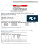 SIS 2.0 Presion Primaria de Embrague de Traba, Pruebas.