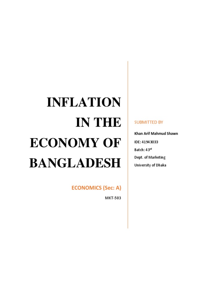 Bangladesh Inflation Trends and Impact | PDF | Inflation | Consumer ...