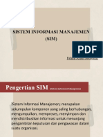 Sistem Informasi Manajemen (Sim)